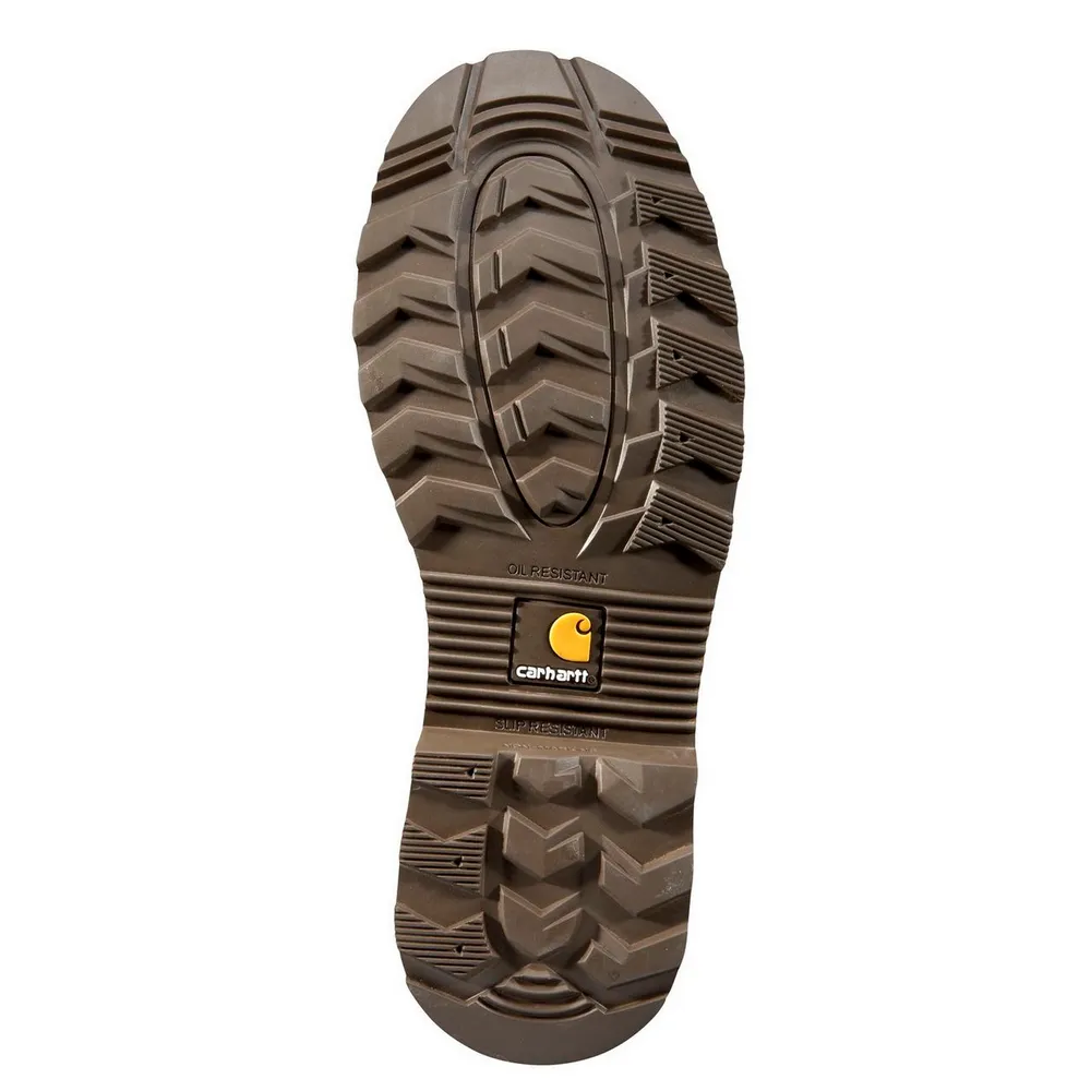 6-INCH PLAIN TOE LUG BOOT - DKBRN-Dark Bison Oil Tanned | Carhartt CMW6190