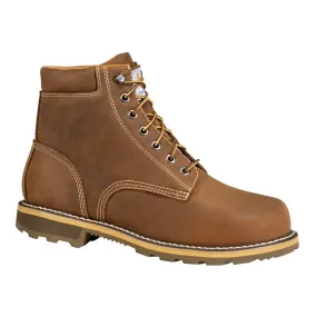 6-INCH PLAIN TOE LUG BOOT - DKBRN-Dark Bison Oil Tanned | Carhartt CMW6190