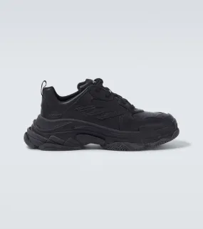 Balenciaga Triple S Sporty leather sneakers