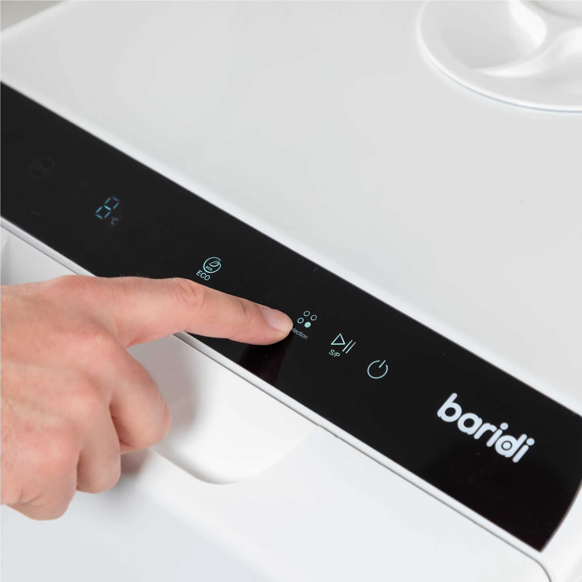 Baridi Mini Portable Tabletop 5L Dishwasher with 2-4 Place Settings, 5 Wash Functions - DH224A