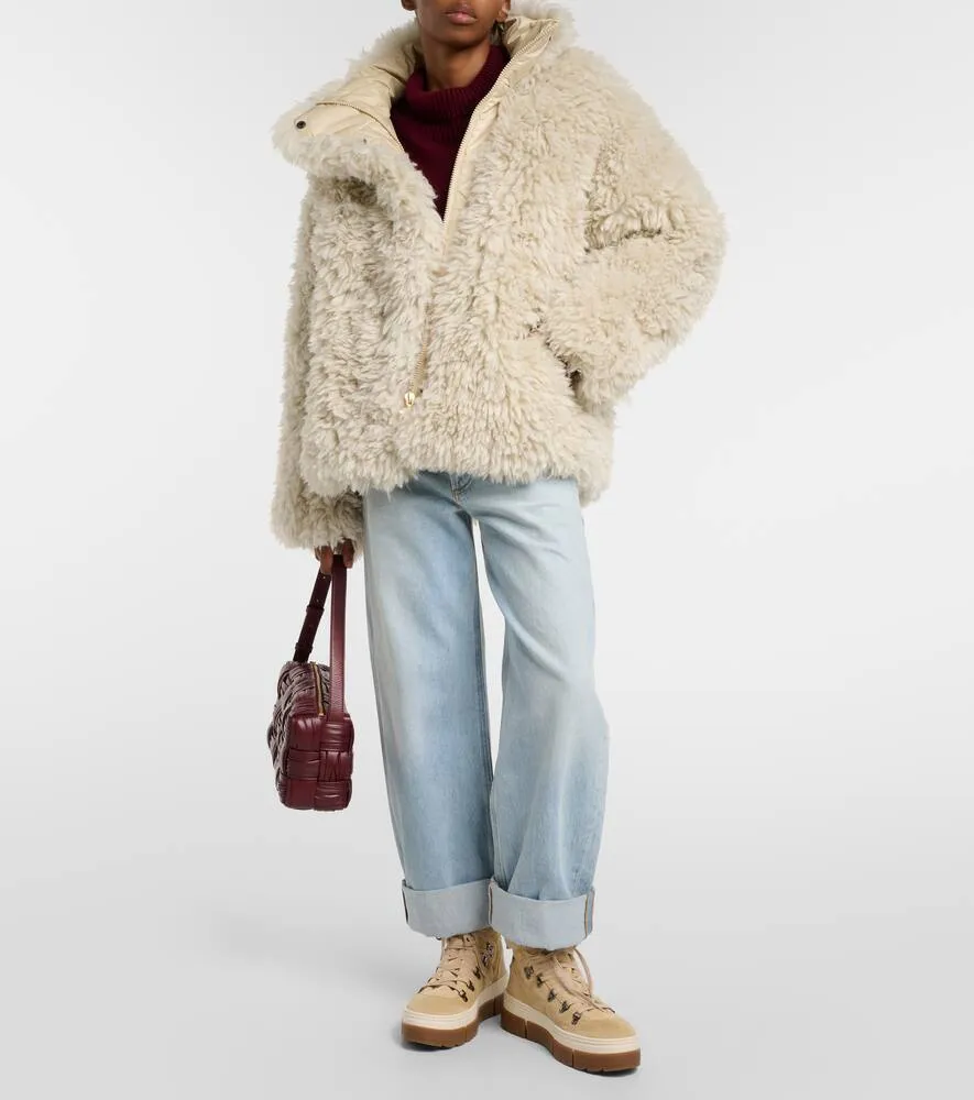 Bogner Vaduz shearling-lined suede boots