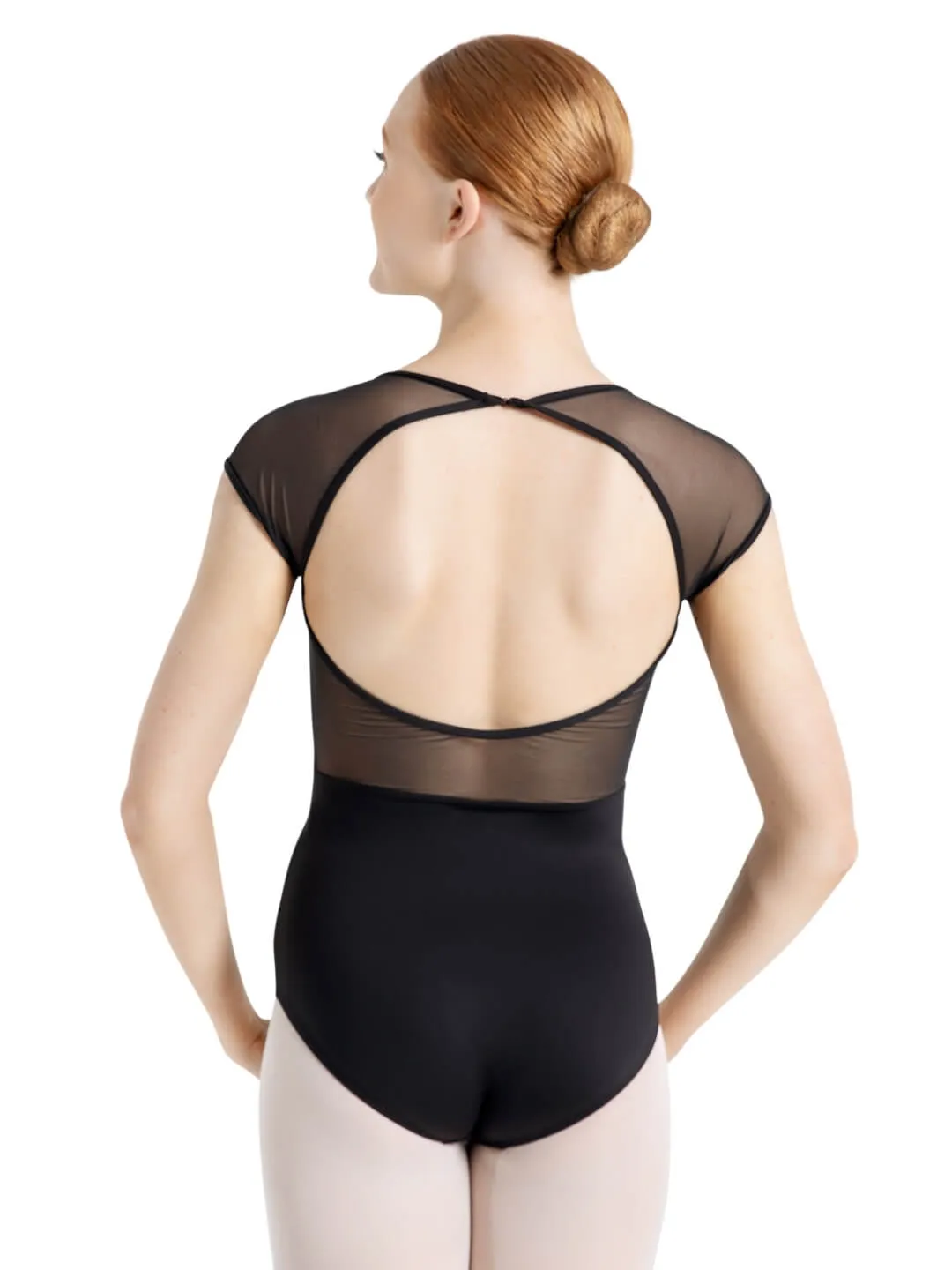 Capezio SE1076 Studio Collection Raglan Sleeve High Neck Leotard