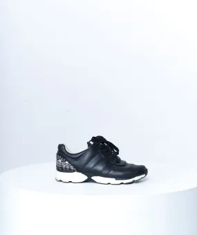 Chnael tweed trainers