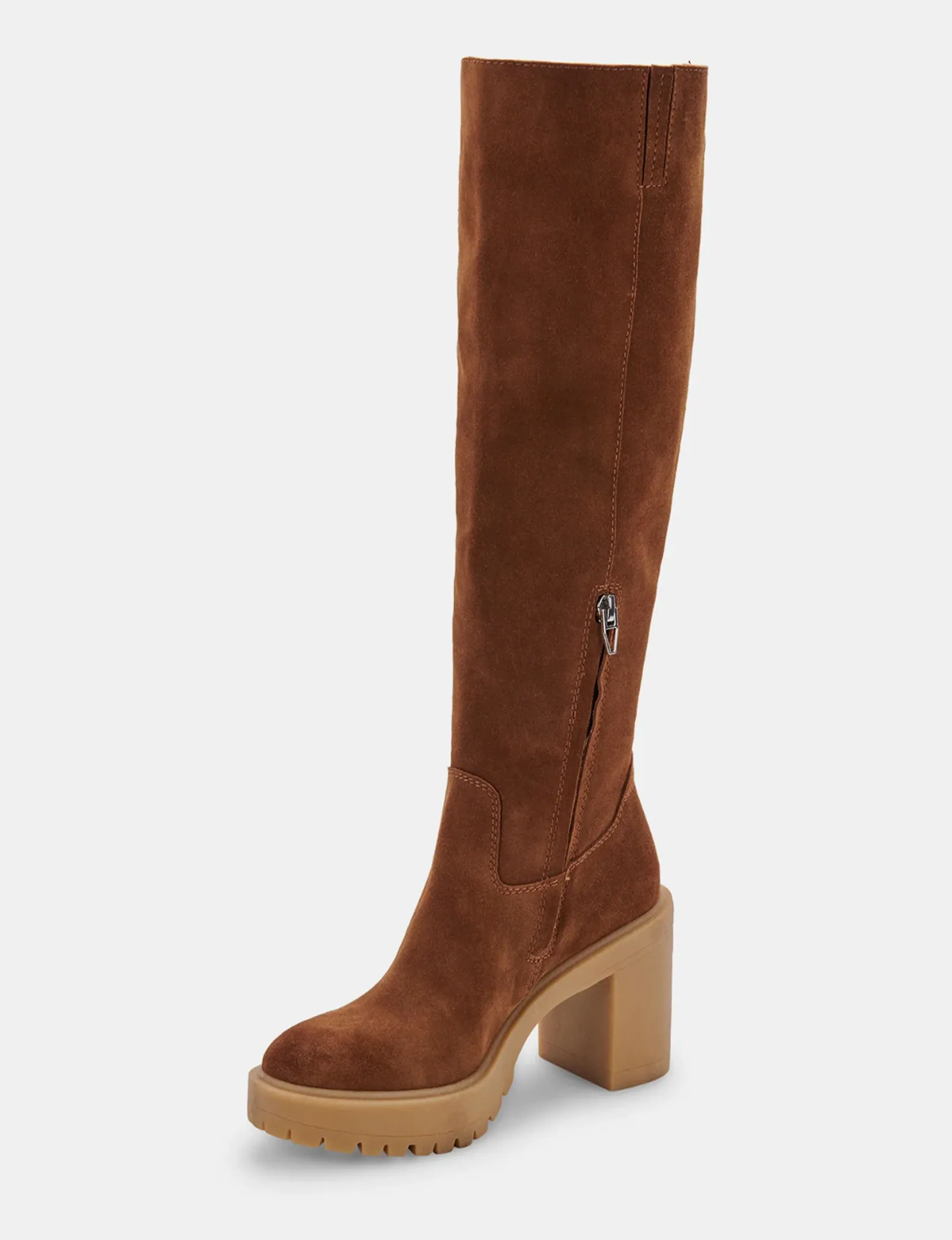Corry H2O Suede Boots, Brown