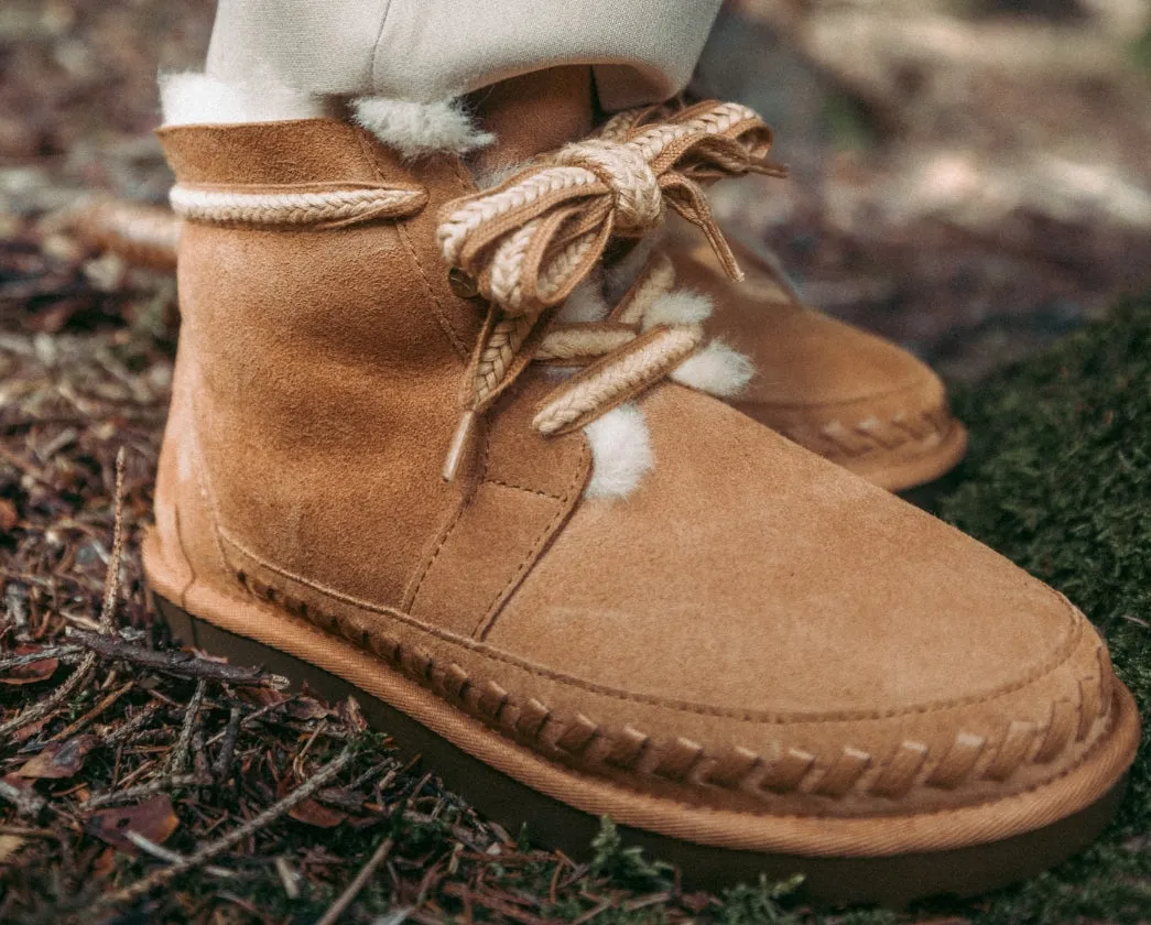 Cozy Stitching Winterboot Chestnut