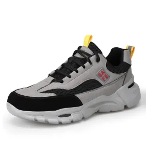Cuzcare Orthopedic Shoes For Men Anti-smashing Sturdy Safety Sneakers Mesh Sporty