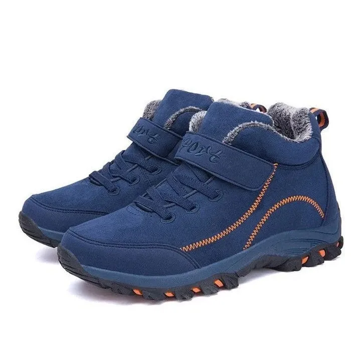 Cuzcare Women Orthopedic Ankle Leather Snow Boots