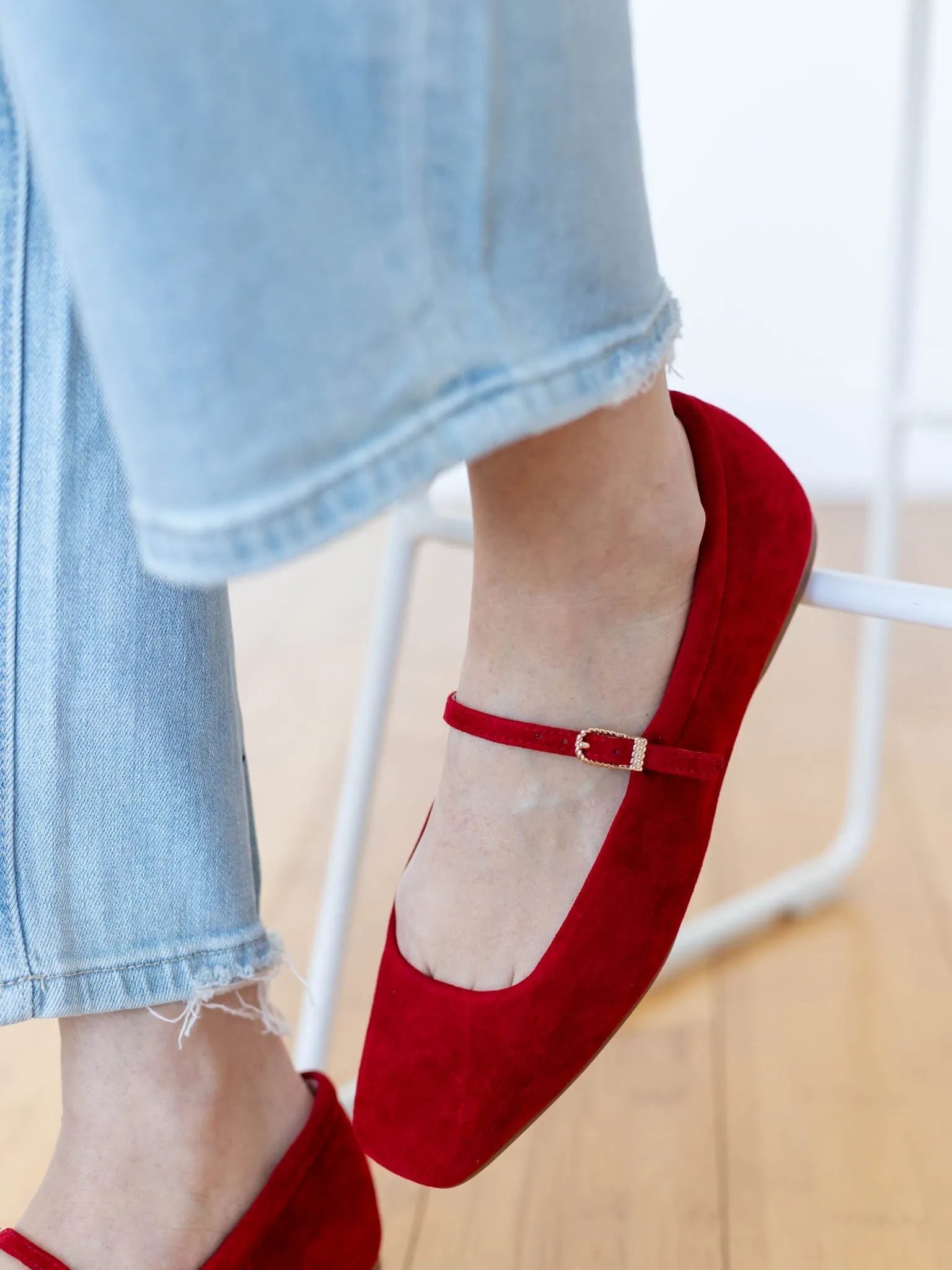 Dolce Vita Reyes Flat - Crimson Red