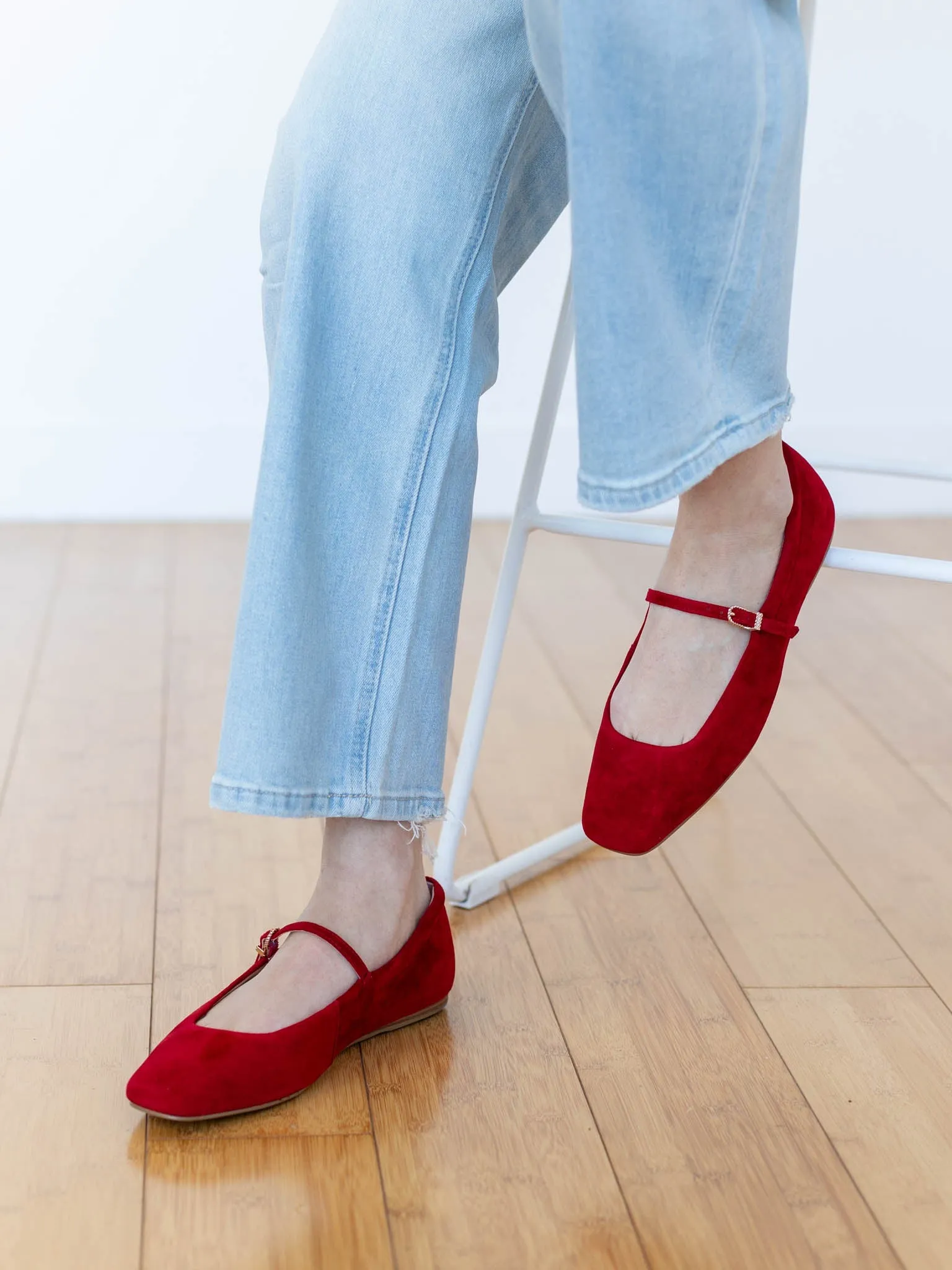 Dolce Vita Reyes Flat - Crimson Red