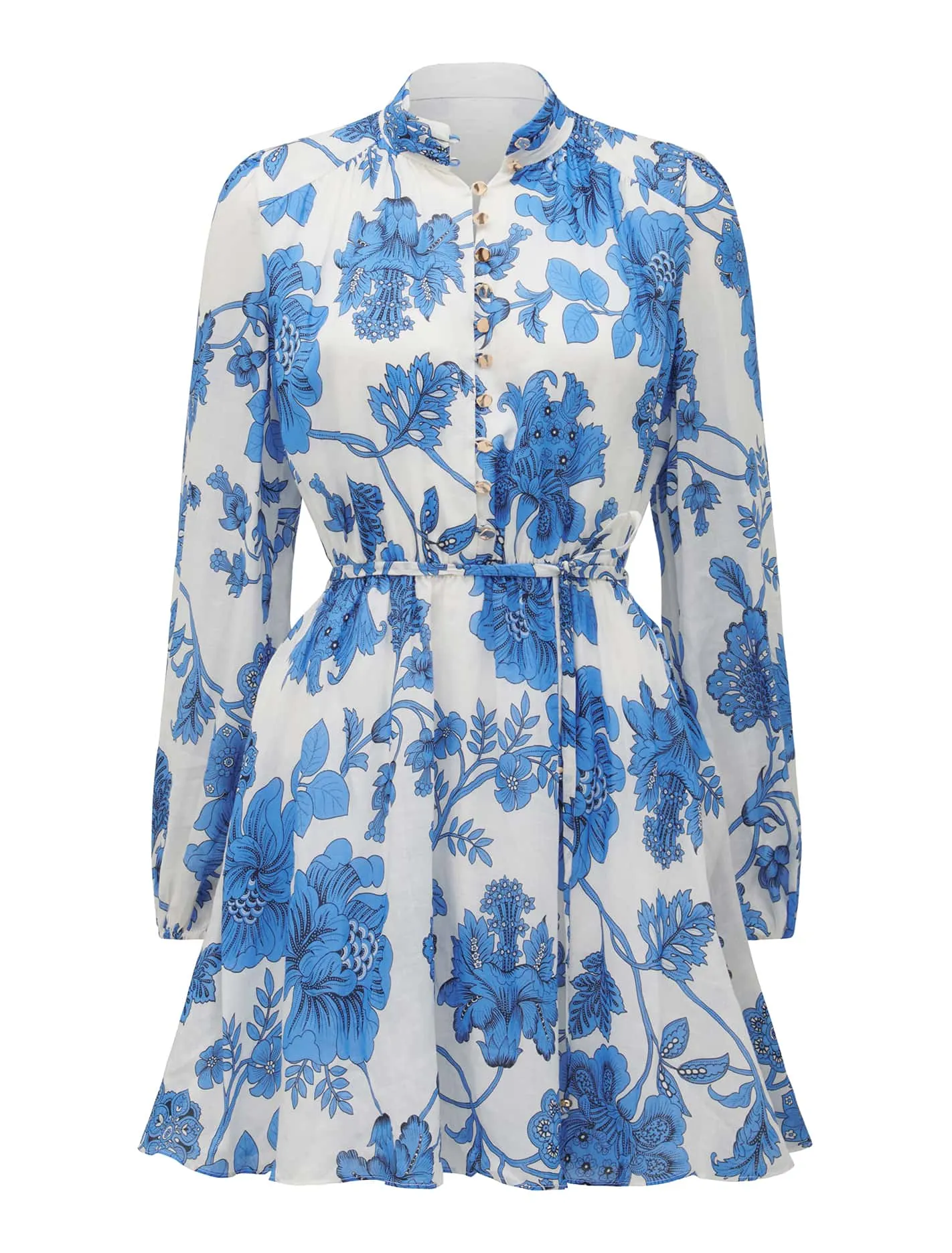 Henrietta Button Up Mini Dress