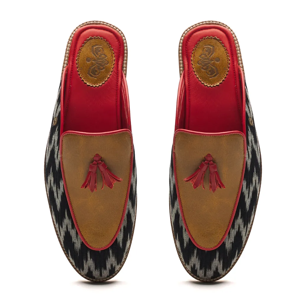 Ikat Mule for Men – Mustard (discontinued)