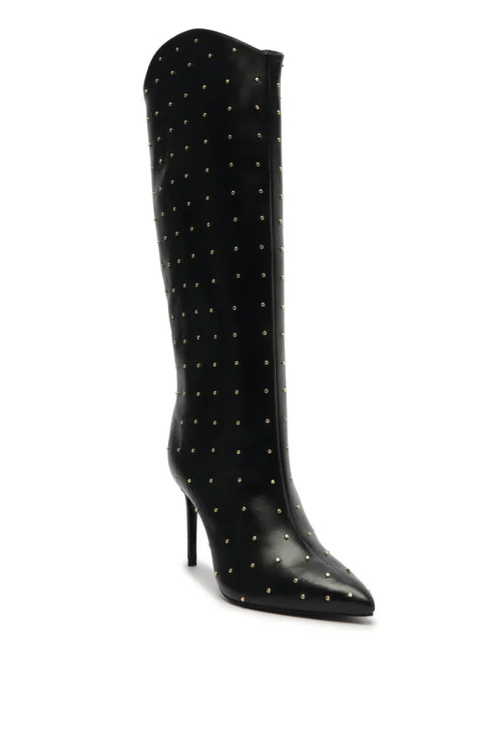Maryana Studded Pointed Toe Boot