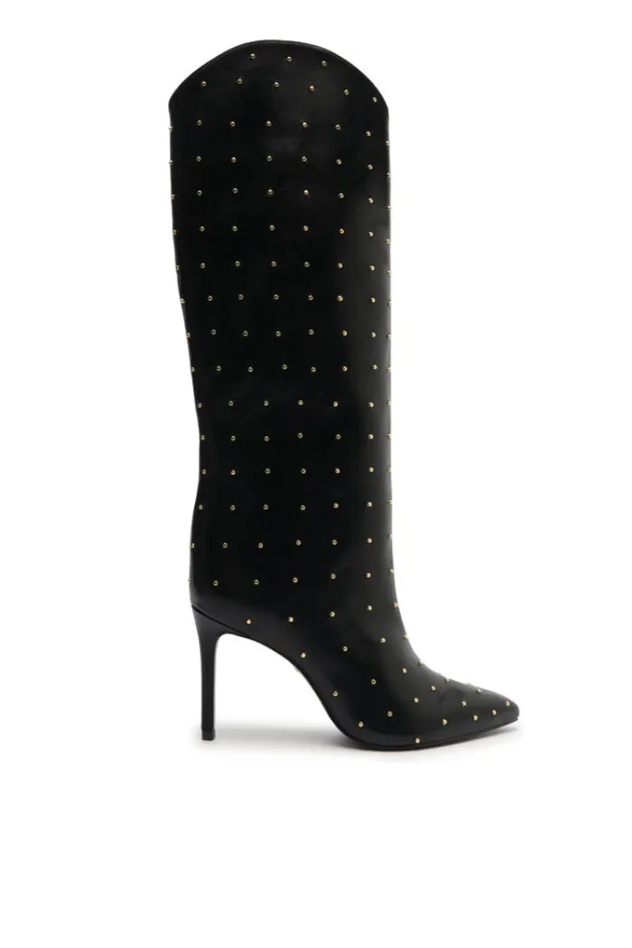 Maryana Studded Pointed Toe Boot