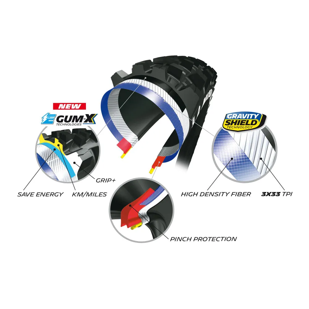 Michelin E-Wild Rear Folding Tyre - 29"