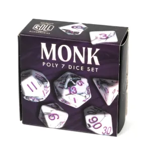 Monk - 7 Polyhedral Dice