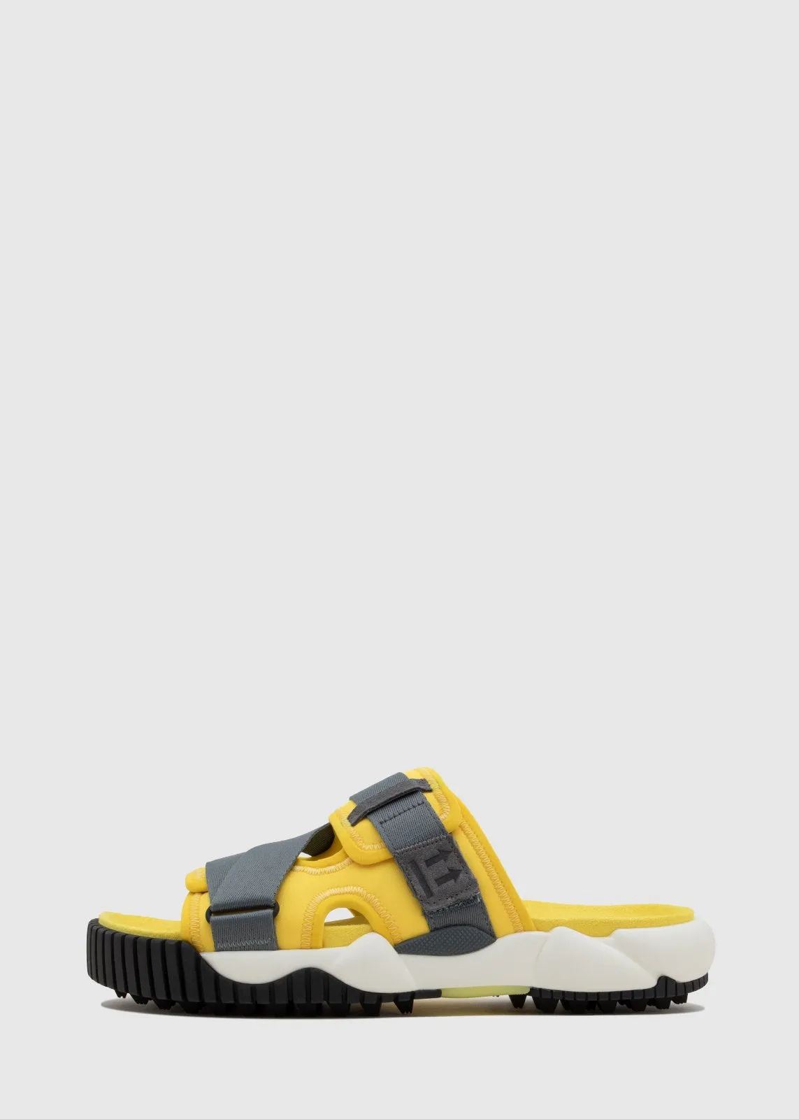 OFF-WHITE: ODDSY STRAP SLIDERS [YELLOW]