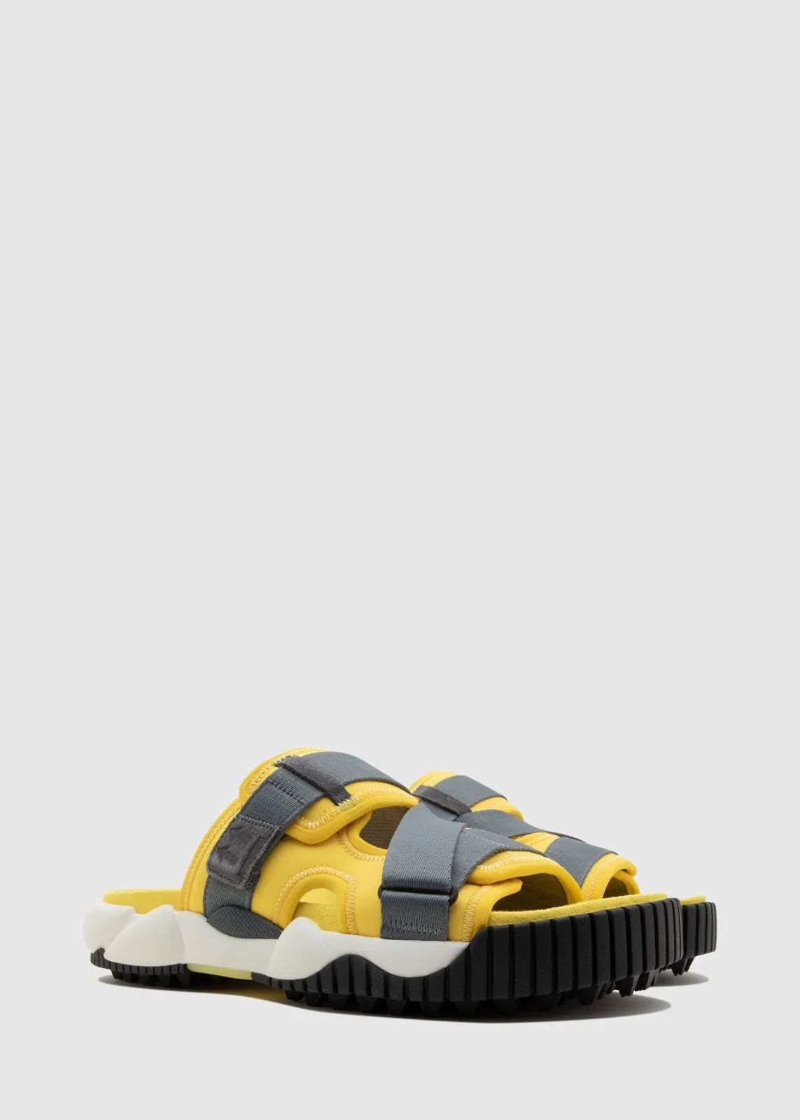OFF-WHITE: ODDSY STRAP SLIDERS [YELLOW]