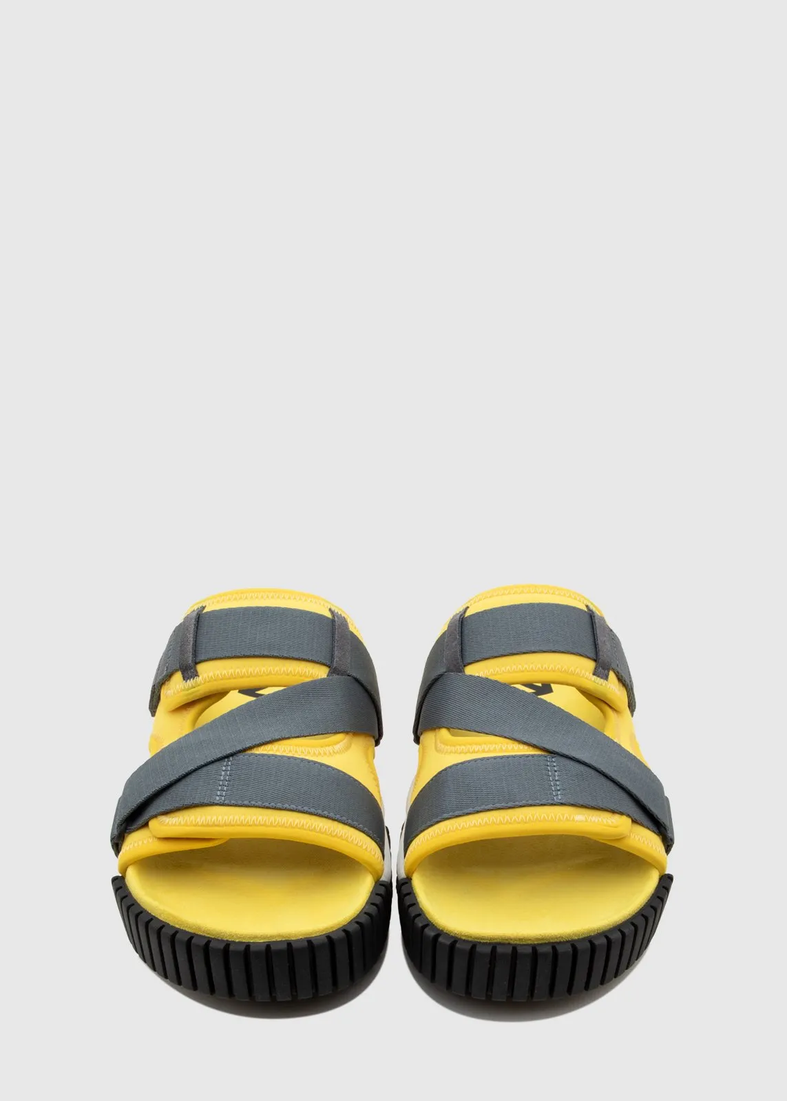 OFF-WHITE: ODDSY STRAP SLIDERS [YELLOW]
