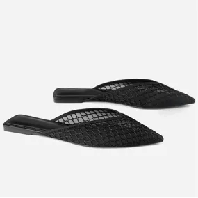 Pointed Toe Mesh Dreaming Flats
