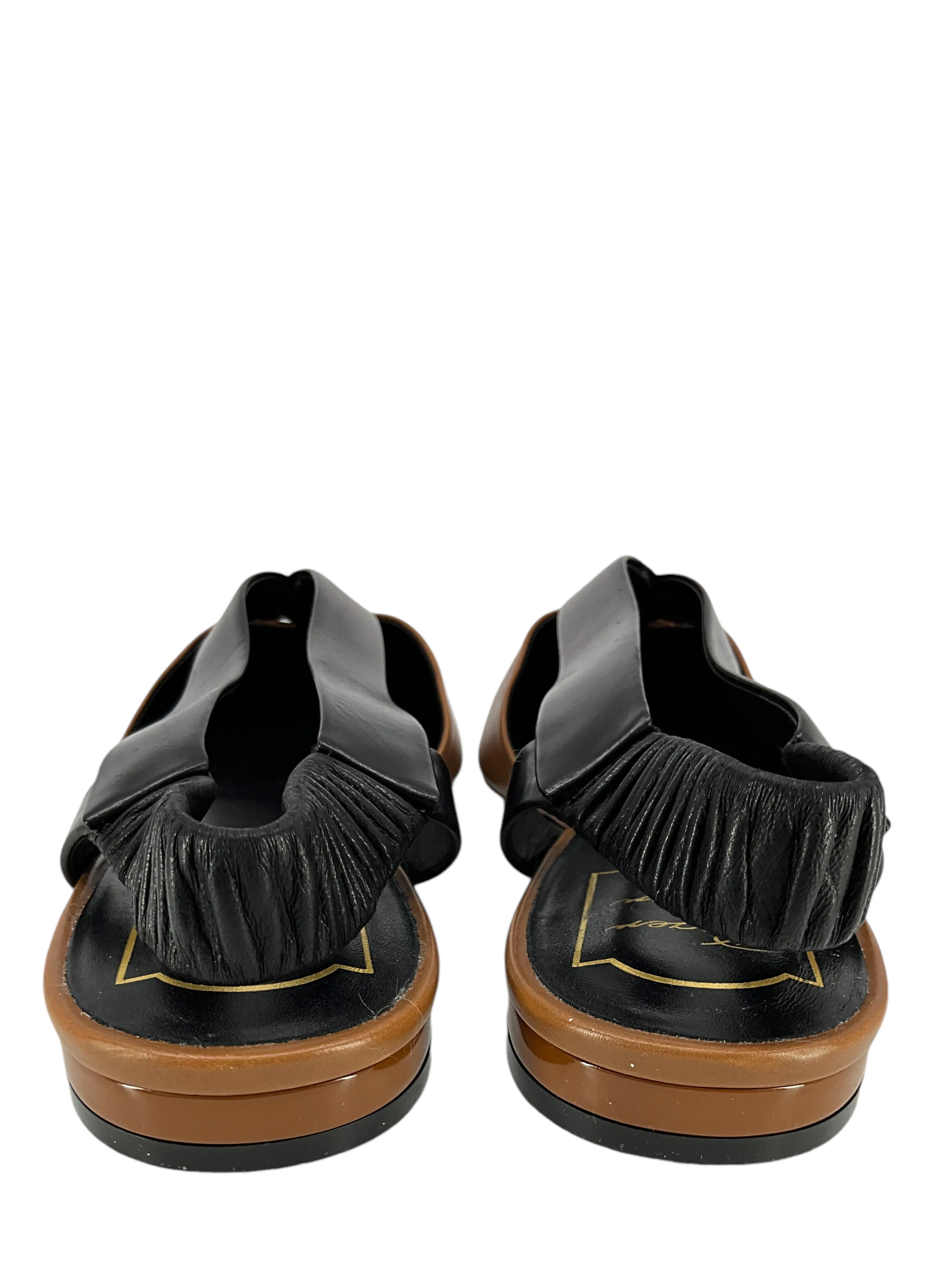 Roger Vivier Leather Point Toe Slingbacks Size 6