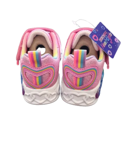 Sketcher, hearts and lights, love prism. Pink/multi.