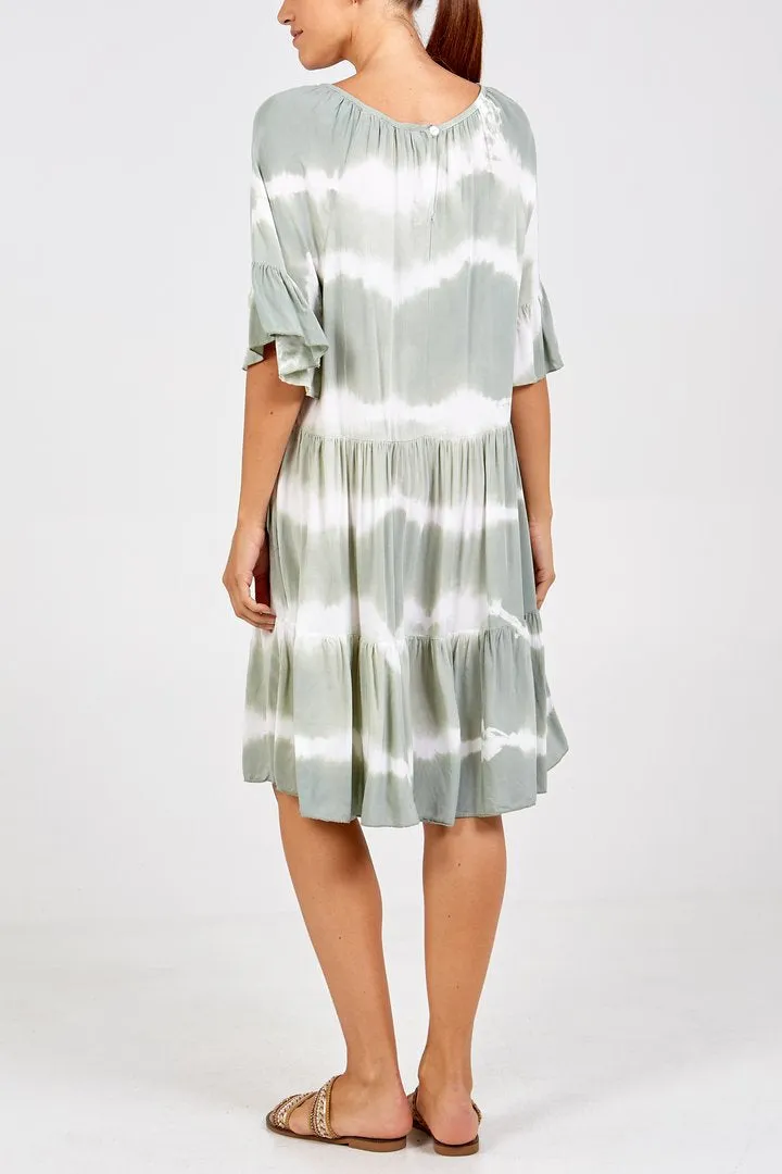 Tilly Tie-dye Floaty Dress