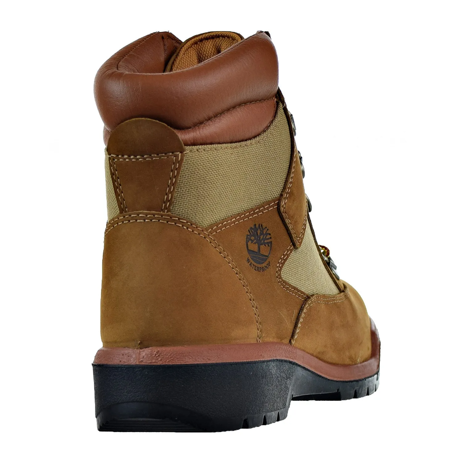 Timberland 6 Inch Waterproof Men's Field Boots Brown/Black
