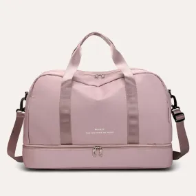 Travel Sports Tote Dry Wet Depart Gym Bag Weekender Overnight Handbag