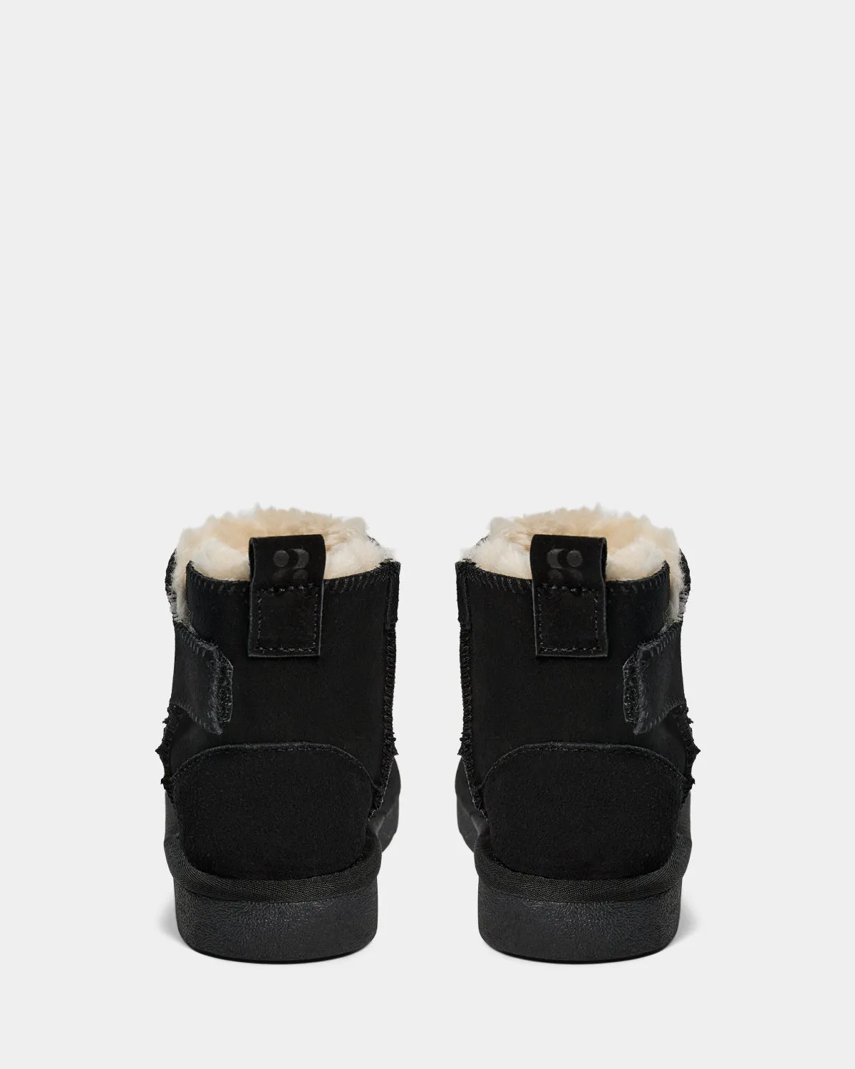 VALESK TEDDY BOOT - Black